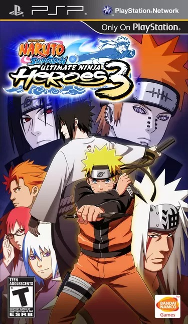 Naruto Shippuden Ultimate Ninja Heroes 3 (PSP)