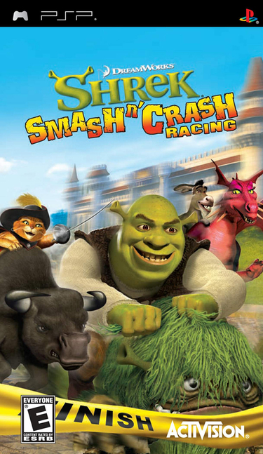 Shrek Smash N Crash Racing PSP