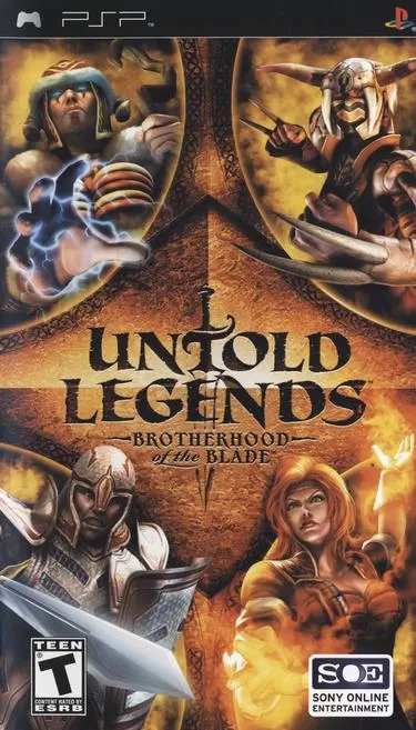 Untold Legends Brotherhood Of The Blade PSP