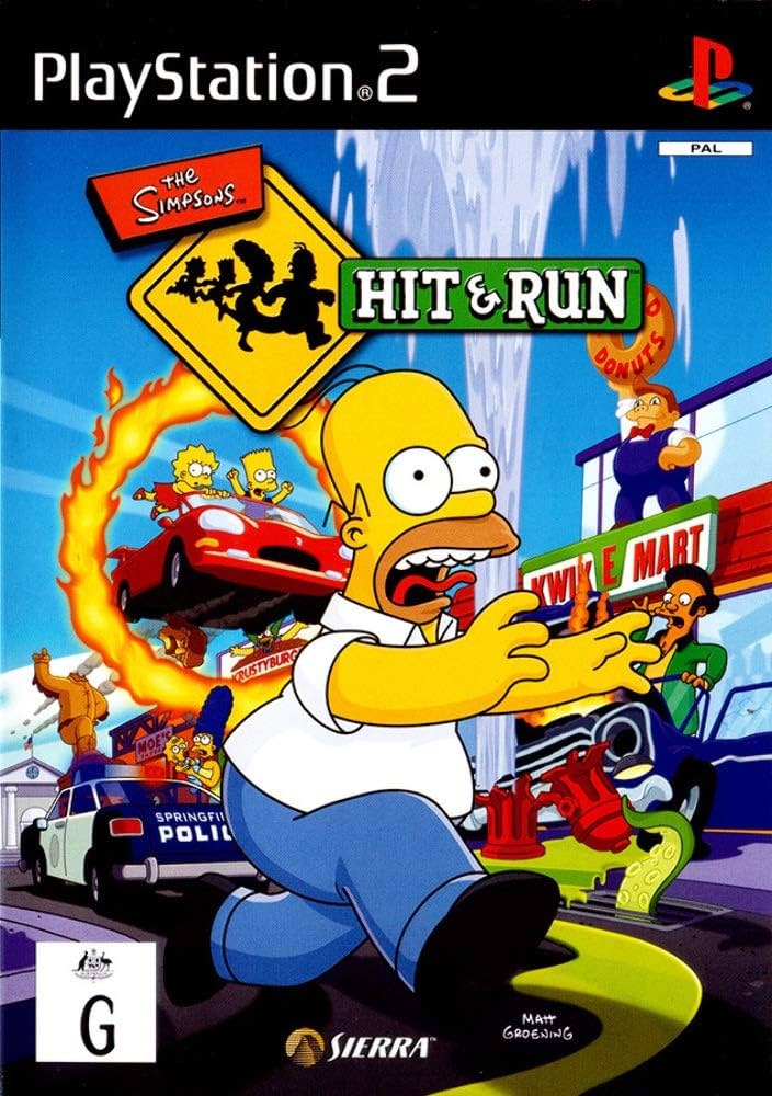 Simpsons The Hit & Run PS2